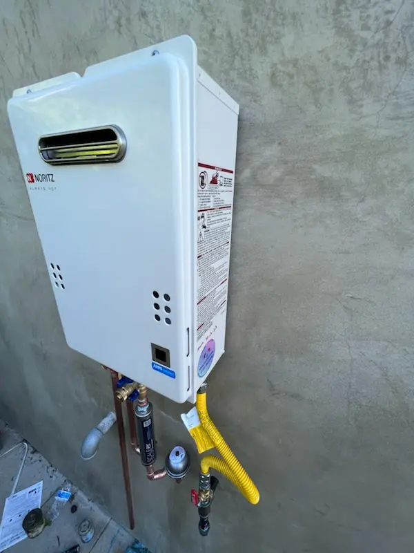 Tankless water heater installation for Grove City homes